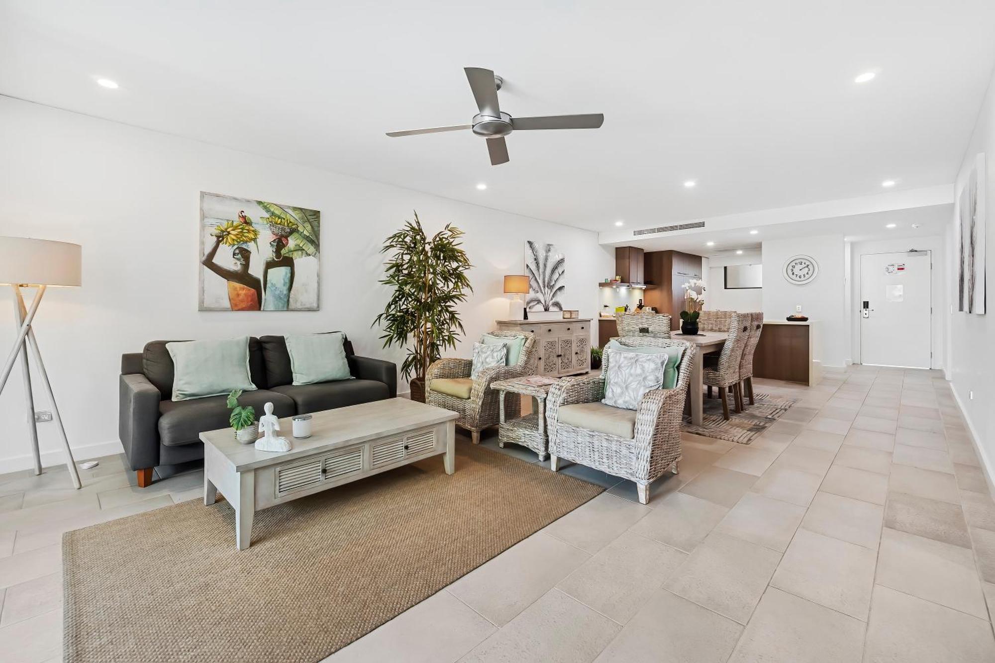 Private Apartments In The Temple Beachfront Resort بالم كوف الغرفة الصورة